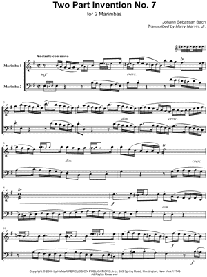 Two Part Invention No. 7