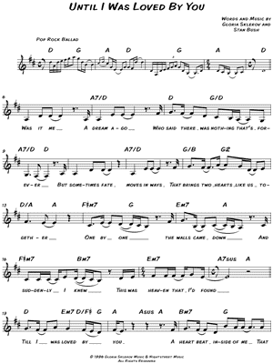 Until I Was Loved By You