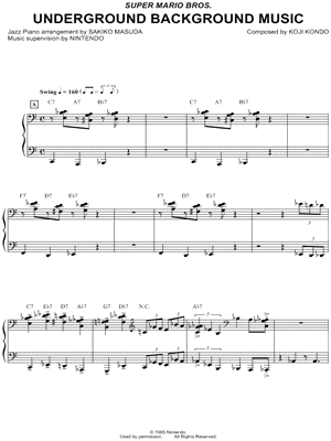 Super Mario Bros. Underground Background Music