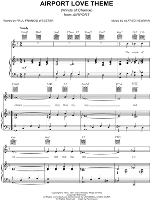 Airport Love Theme (Winds of Chance)