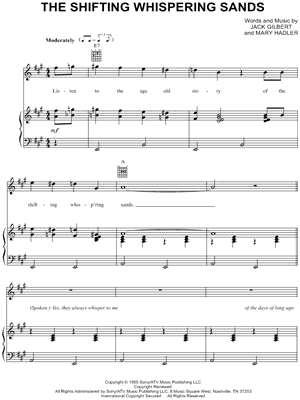 The Shifting Whispering Sands