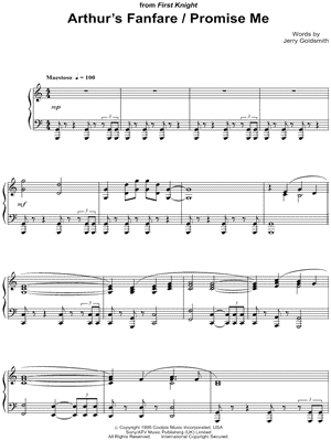 Arthur's Fanfare / Promise Me