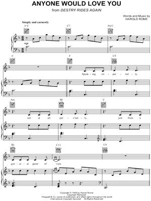 Anyone Would Love You