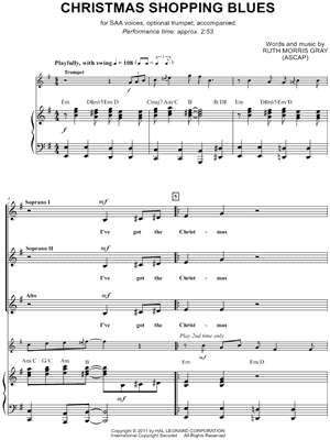 Christmas Shopping Blues