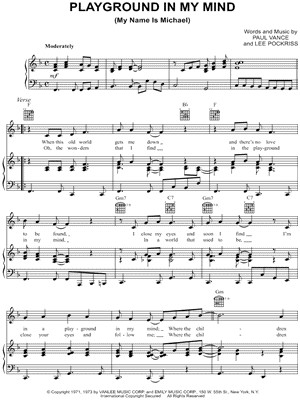 Playground In My Mind