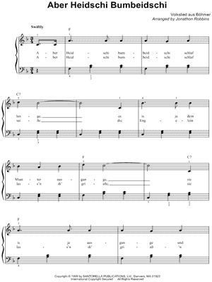 Aber Heidschi Bumbeidschi