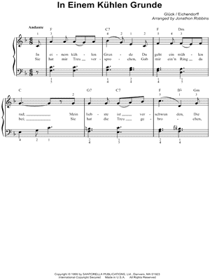 In Einem Kuhlen Grunde