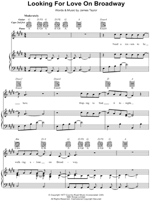 Looking for Love on Broadway