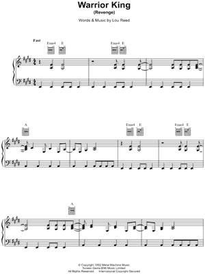 Warrior King (Revenge)