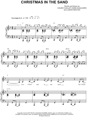 Christmas In the Sand