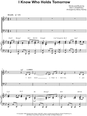 I Know Who Holds Tomorrow