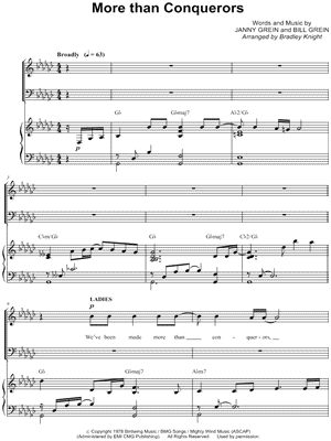 More Than Conquerors