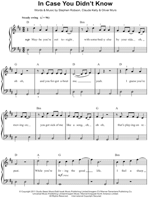 In Case You Didn't Know