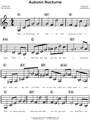 Autumn Nocturne