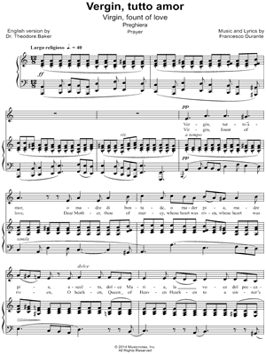 Vergin, tutto amor