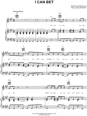 I Can Bet