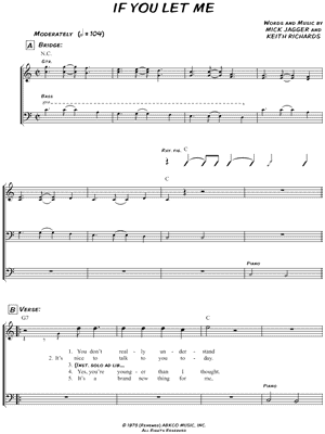 If You Let Me