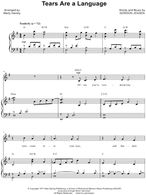 Tears Are a Language