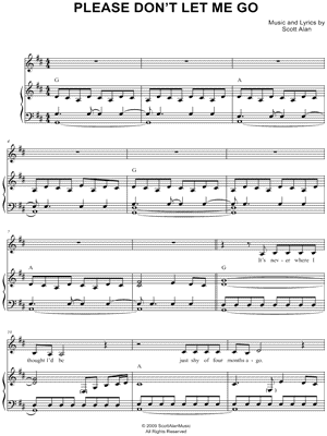 Please Don't Let Me Go