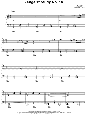 Zeitgeist Study No. 18