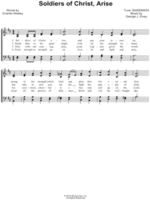 Soldiers of Christ, Arise