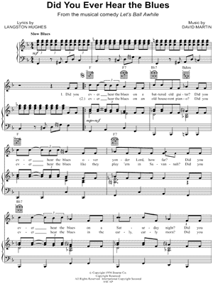 Did You Ever Hear the Blues