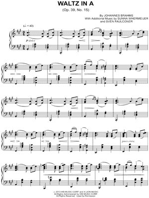 Waltz in A, Op. 39, No. 15