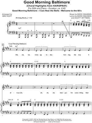 Choral Highlights from Hairspray