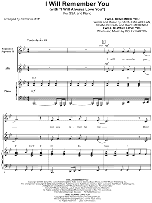 I Will Remember You (with I Will Always Love You)