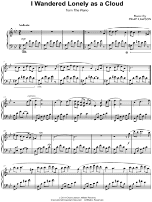 I Wandered Lonely As a Cloud