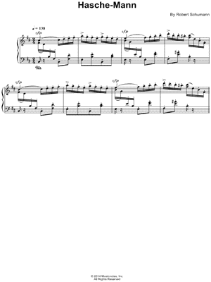 Kinderszenen, Op. 15, No. 3: Hasche-Mann