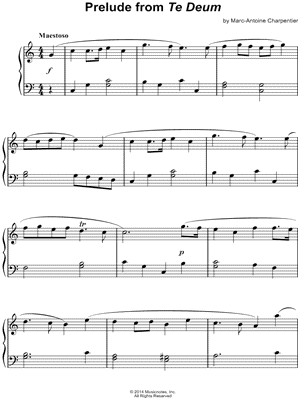 Prelude from Te Deum