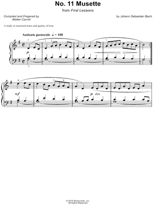 Musette from English Suite No. 3, BWV 808