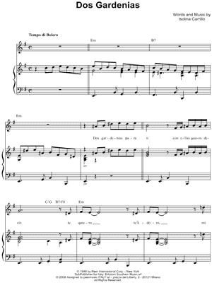 Dos Gardenias
