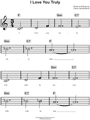I Love You Truly