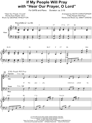 If My People Will Pray with "Hear Our Prayer, O Lord"