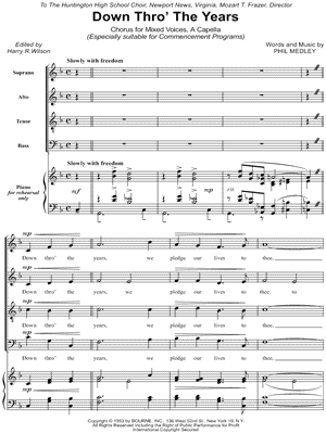 Down Thro' the Years