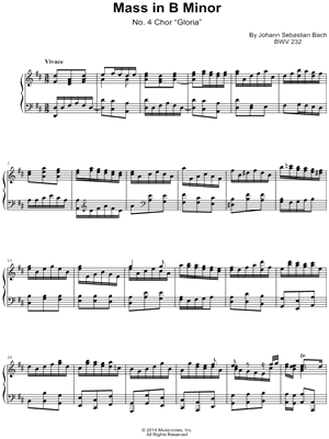 Mass in B Minor: I. Kyrie and Gloria: 4. Gloria