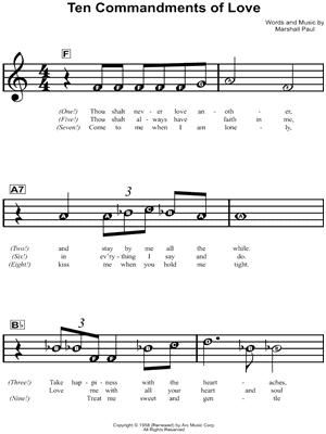 Ten Commandments of Love