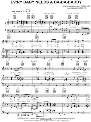 Ev'ry Baby Needs a Da-Da-Daddy