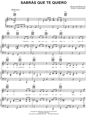 Sabras Que Te Quiero