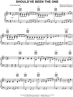 Should've Been the One