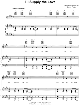 I'll Supply the Love