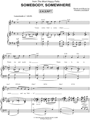 Somebody, Somewhere [Excerpt]