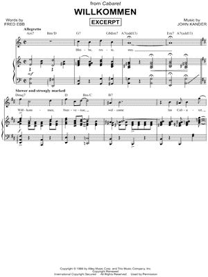 Willkommen [Excerpt]