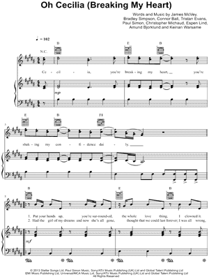 Oh Cecilia (Breaking My Heart)