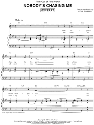 Nobody's Chasing Me [Excerpt]