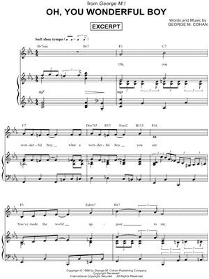 Oh, You Wonderful Boy [Excerpt]