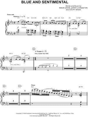 Blue and Sentimental