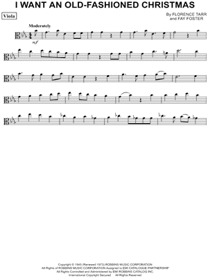 I Want an Old-Fashioned Christmas